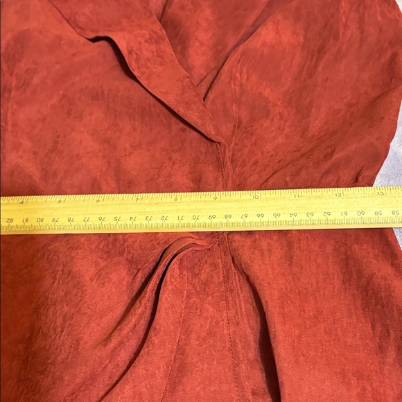 Miami Burgundy Wrap Mini Dress - Picture 9 of 12